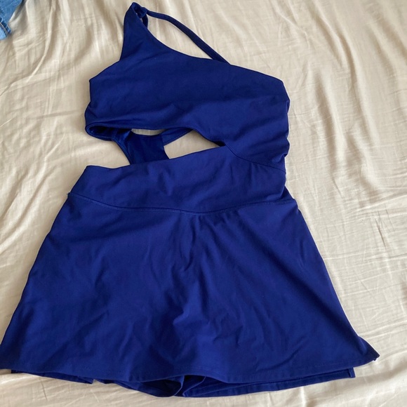 Free people free movement Transcend Limits Skortsie in Ultra Indigo, M - Picture 5 of 9